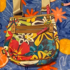 LILY BLOOM CROSSBODY-Women's Multicolor Floral Bag